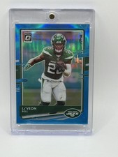 2020 Optic Football #77 Leveon Bell Aqua Prizm #'d/299