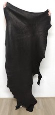Buffalo Leather Hide -Full Grain- Black- 5-7oz - 18.5 Square Feet