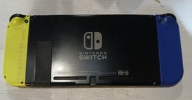 Nintendo Switch 1 Console with Dock Blue/Yellow Joy-Con, HDMI, USB, Minecraft