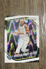 2025 Panini Prizm WNBA - Myisha Hines-Allen #96 White Seismic Prizm