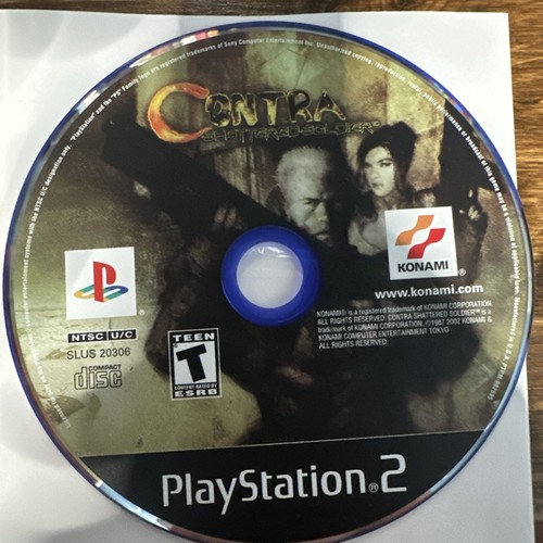 Contra: Shattered Soldier US (Sony PlayStation 2, 2002)