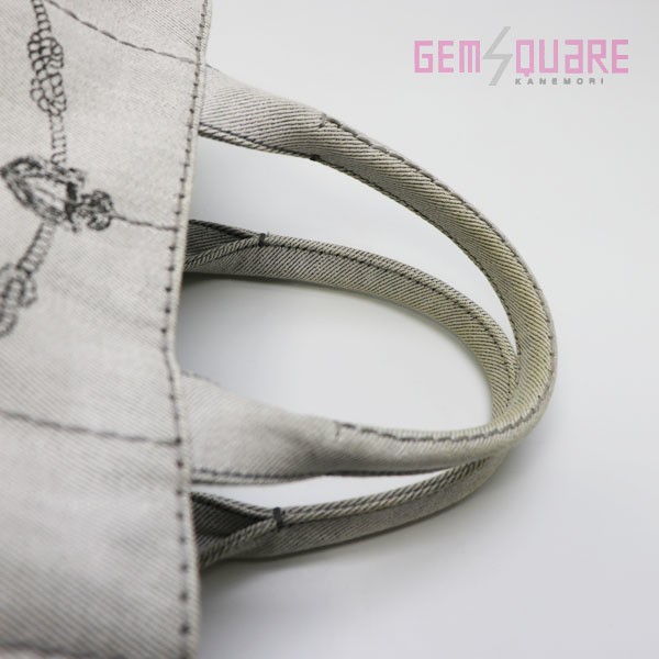 PRADA Canapa Tote 2way Handbag Bianco Denim Excellent Condition 1BG439  Shop fro thumbnail 7