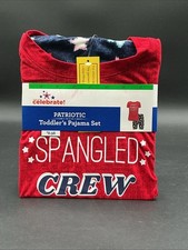 Way to Celebrate Star Spangled Crew Kids Patriotic Pajama Set, Size 5T