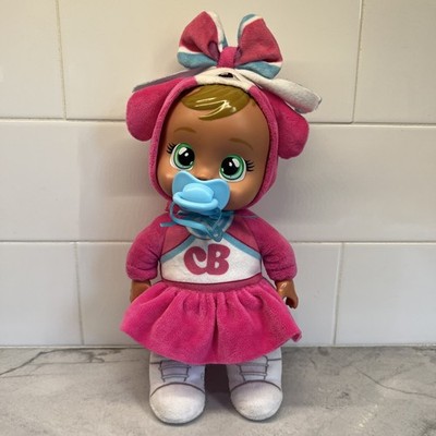 Cry Babies Tiny Cuddles Stars Roxy Cheerleader Baby Doll 9'' Cries Real Tears