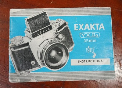 IHAGEE EXAKTA VX IIA 1961 INSTRUCTION BOOK/227196