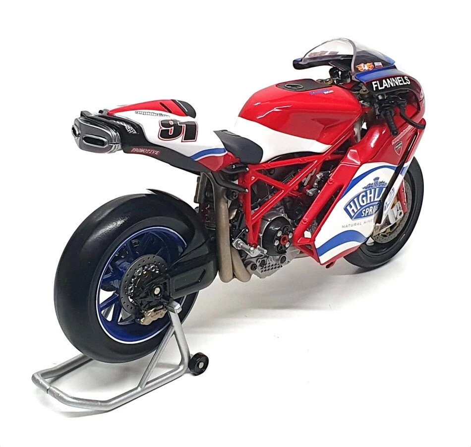 Minichamps 1/12 Scale 122 040291 - Ducati 999RS L. Haslam WSB 2004 - Image 2 of 4