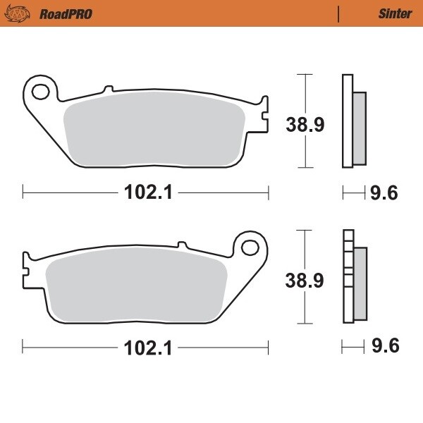 Pastillas De Freno Motos HONDA GL 1500 VALKYRIE F6C 1500