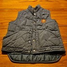 Vintage Lightning Bolt Brand Puffer  Vest Jacket M Retro RARE READ!! SEE PICS!! — photo 3