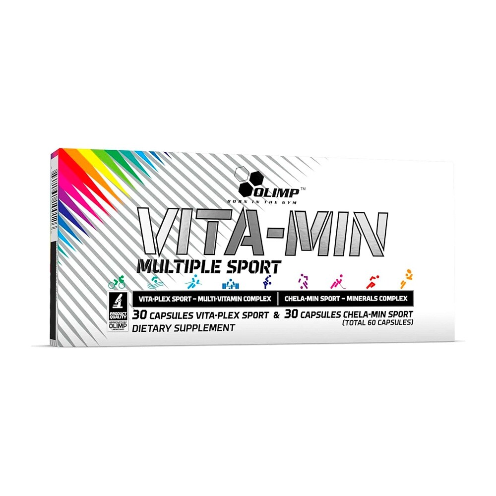 Olimp Sport Nutrition - Vita-min Multiple Sport Mega Caps 60 caps - Complejo de