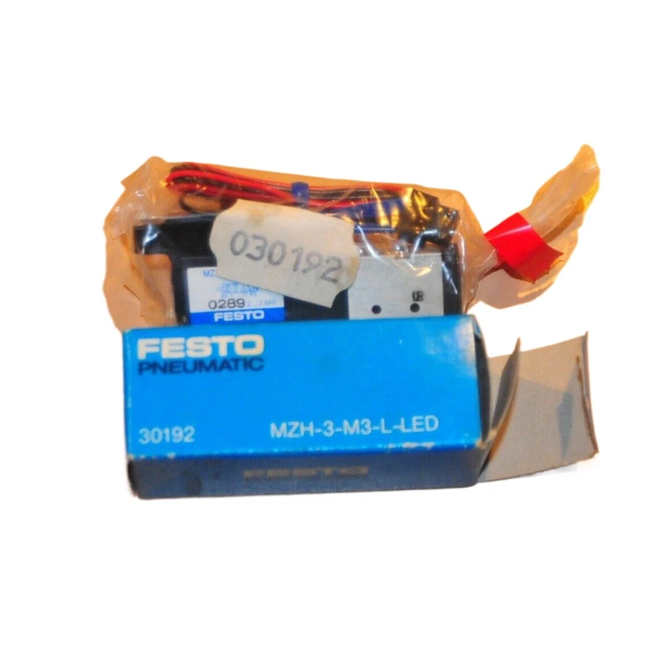 New Festo  30192 MZH-3-M3-L-LED, Pneumatic Valve 30192 MZH-3-M3-L-LED - image 3 of 4