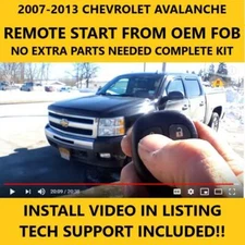 2007-2013 CHEVROLET AVALANCHE 1500  PLUG & PLAY REMOTE START