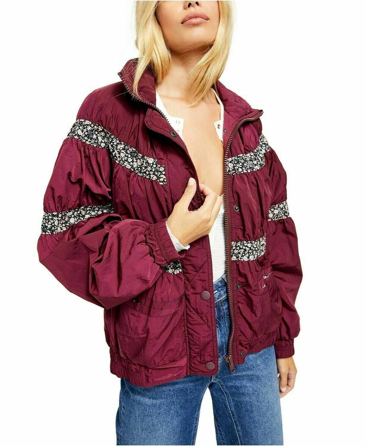 Mind Bomber Jacket Mulberry Large 