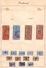 EUROPE 1880-1960 REVENUE COLLECTION OF 109 STAMPS SOME ARE VERY RARE