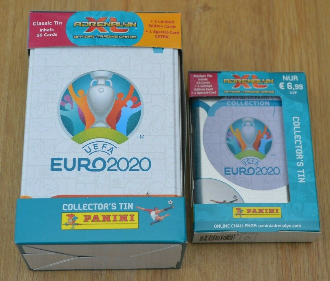 Panini Adrenalyn XL Uefa Euro EM 2020 Classic Mega Tin Mini Tin Box Limited - Foto 7
