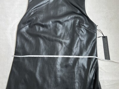 house of harlow faux leather dress House of Harlow faux leather brown chocolate