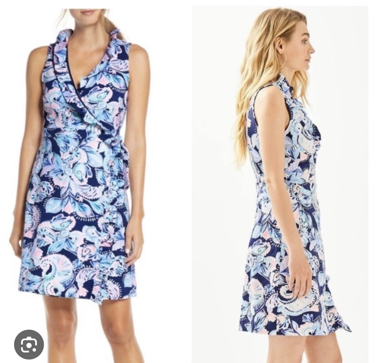 Lilly pulitzer top romee wrap dress