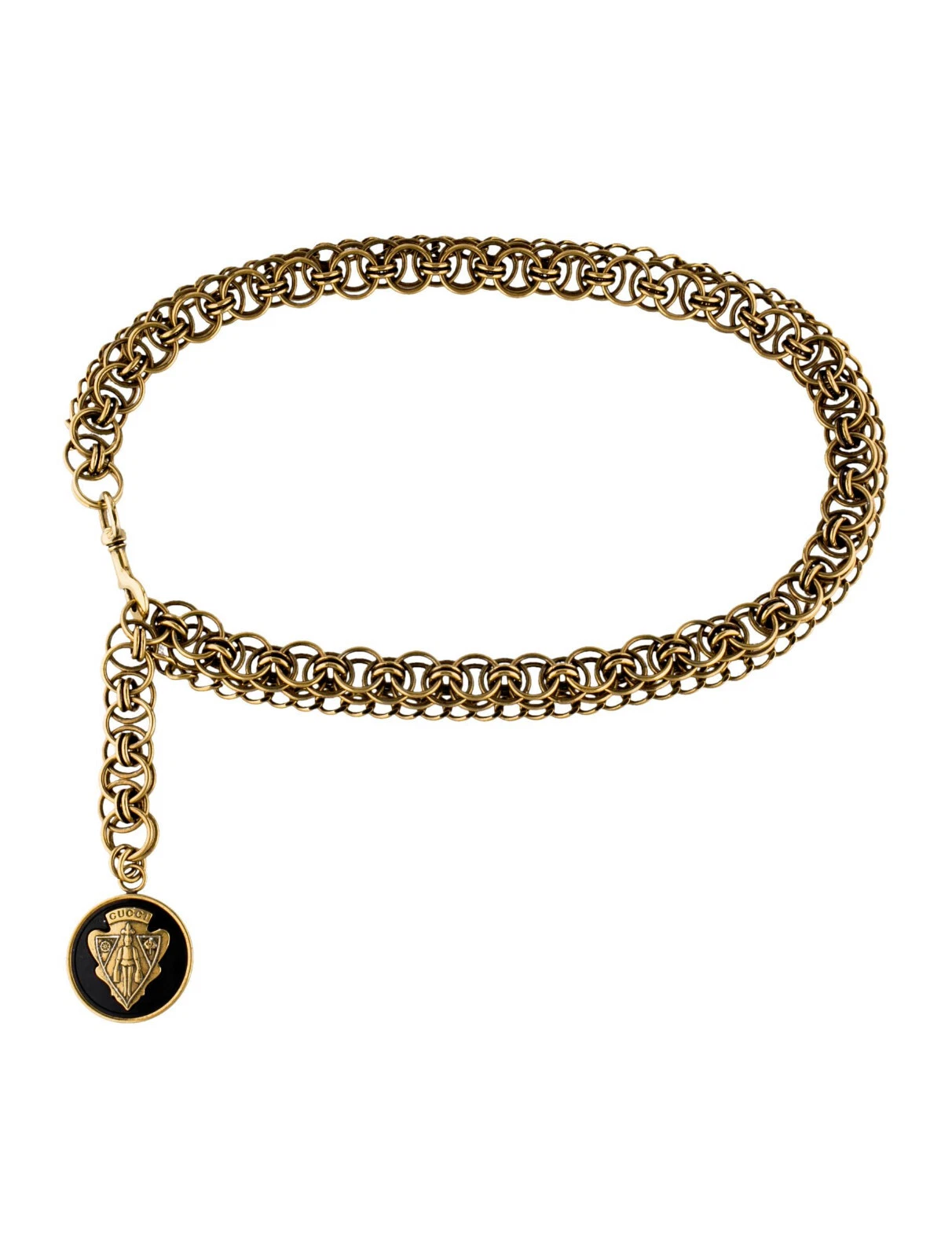 Ceinture de piste GUCCI Hysteria Gold PRIX CONSEILLÉ