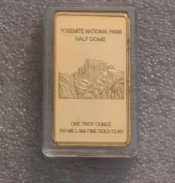1 Troy Ounce Yosemite Park /Timber Wolf -.999 Fine 24k Gold