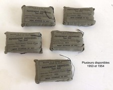 FRANCE INDOCHINE ALGÉRIE -  PANSEMENT MODÈLE 1949 daté 1953 Ou 1954 Au choix