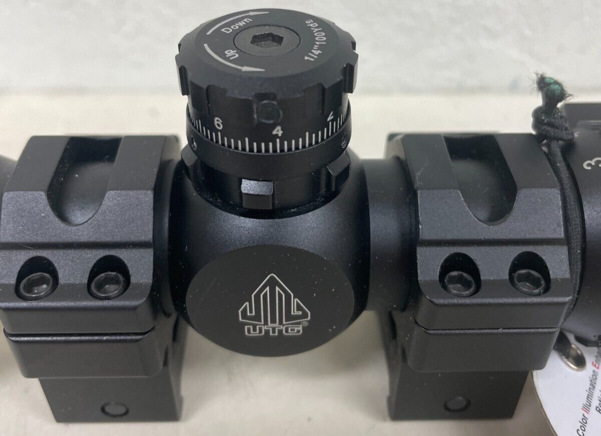 UTG Bug Buster 39x32 Rifle Scope MilDot Reticle With Weaver Scope