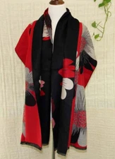 Sale New Colorful Man's Woman's Vintage Paisley Flower Cashmere Wool Scarf 978