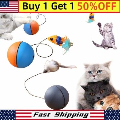 New Interactive Cat Ball Toy Automatic Moving Cat Ball Toy Motion Ball For cat