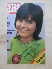 Marianne Rosenberg autograph signed magazine image