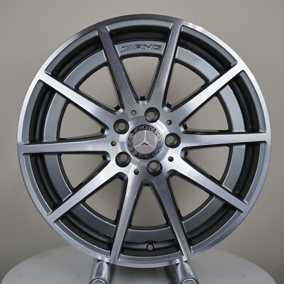 MERCEDES-BENZ C300 C63 18x8.5 WHEEL RIM A2054010301 OEM 18 MERCEDES-BENZ C300 C63 18x8.5 WHEEL RIM A2054010301 OEM 18