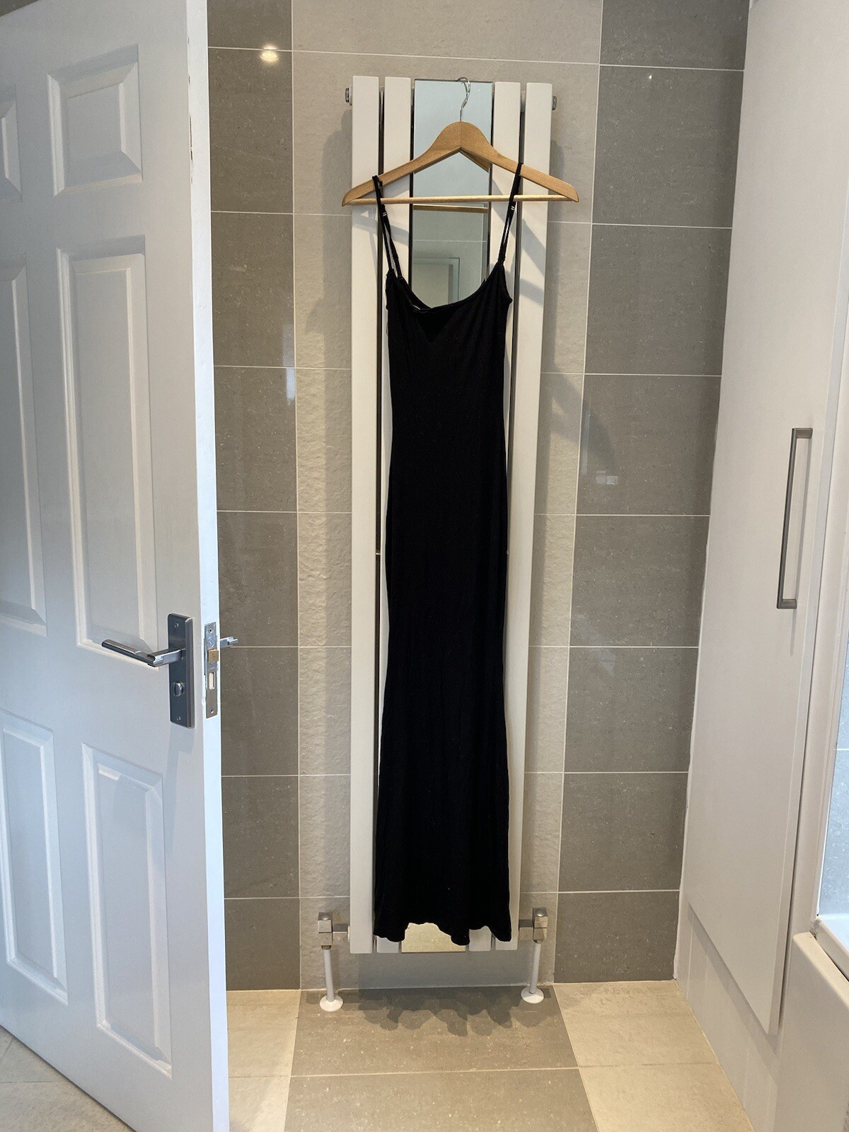 Skims Soft Lounge Stretch-Jersey Black Dress