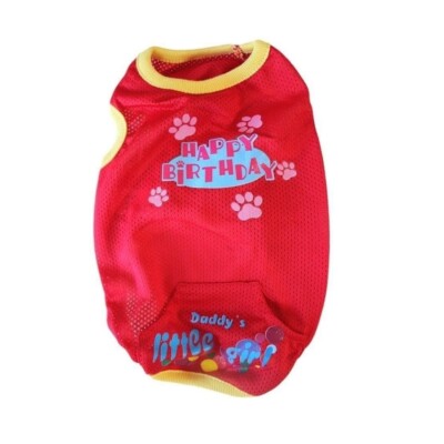 Dog Puppy Cat Clothes Apparel Polo Shirt Vest T-Shirt Top For SMALL Pet XXS - L
