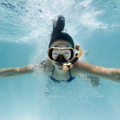 Leakproof Snorkel Set -fog Swimming Snorkeling Glasses with B0O1 - Picture 6 of 7