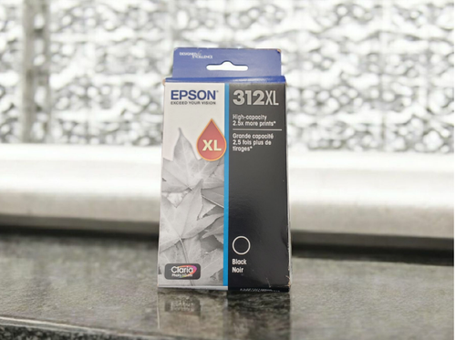NEW Genuine Epson 312XL Black T312XL120-S High Capacity Ink Cartridge BB 01/2027