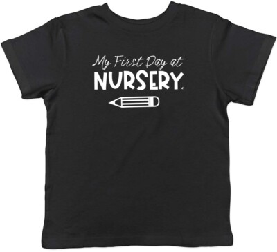 Mein erster Tag im Kindergarten Kinder Kids T-Shirt Jungen Mädchen