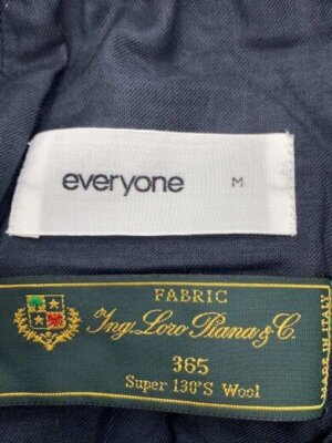 everyone/24AW Loro Piana Easy Slacks/M/Wool/Navy/EV24-PT13 everyone/24AW Loro Piana Easy Slacks/M/Wool/Navy/EV24-PT13