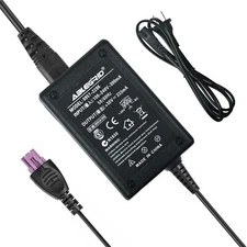 AC DC Adapter Charger For HP Deskjet 3051A 3052A 3054 3055A Printer Power Cord