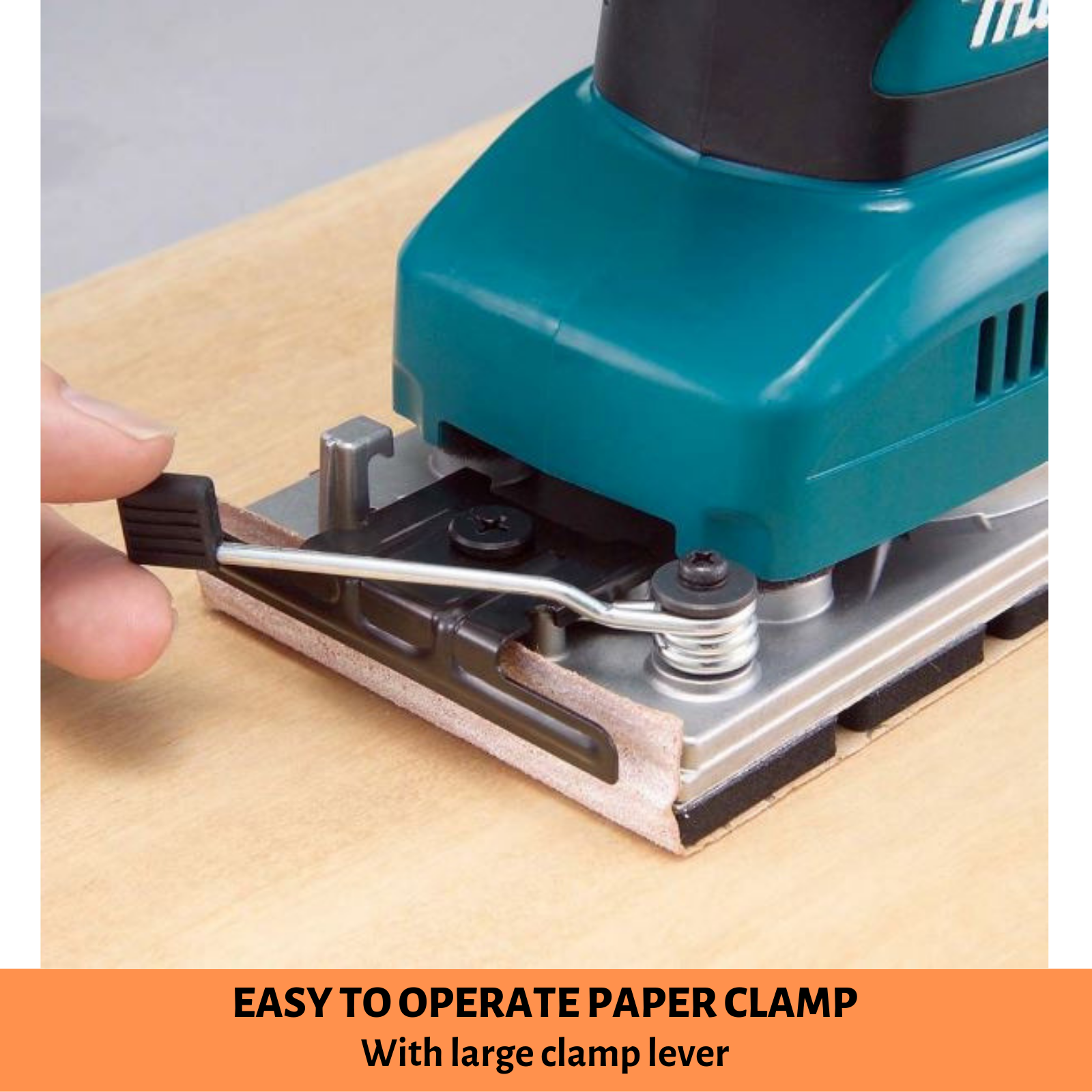 Makita 1/3 Sheet Finishing Sander 190w Orbital Sander B03710X Powerful SoftGrip 88381604123 eBay