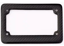 REAL Carbon Fiber Motorcycle/Touring/Trike/Sport Bike License Plate Frame Holder