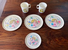 6 Piece 1983 Mattel, Inc.Barbie Doll Play Dishes  Cups