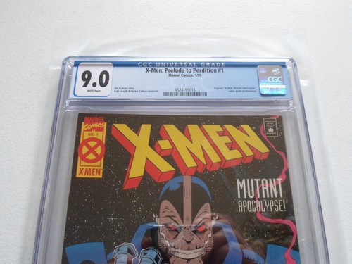 X-Men Mutant Apocalypse (Preludio a la Perdición) #1 CGC 9.0 1995 Capcom Cómic Promo - Imagen 2 de 3