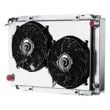 3 Rows Radiatorshroud Fan Fit 1979-1993 Ford Mustang Gt Lx Convertible 5.0l Mt