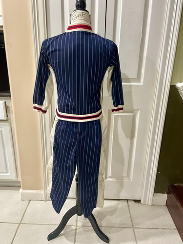 Y2K FILA TRACK SUIT BLUE WHITE RED KIDS SIZE 6 - Picture 16 of 16