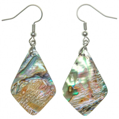 Boucles d'oreilles abalone - France