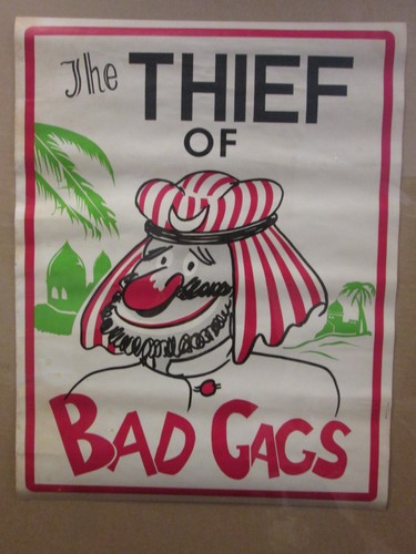 Vintage The Thief of Bad Gags original poster 9813