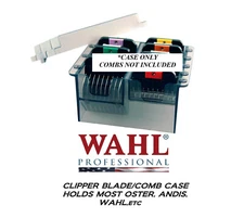 Wahl Clipper Trimmer BLADE or ATTACHMENT/GUIDE COMB STORAGE CASE Organizer Tote