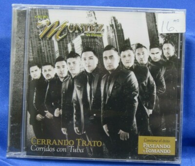 Sealed Latin Male Vocal CD: Grupo Montez De Durango - Cerrando Trato