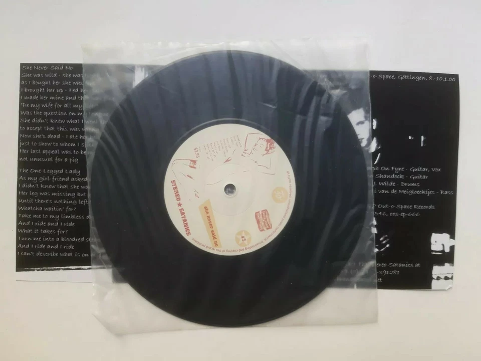 STEREO SATANICS She Never Said No 7" | Garage Punk Rock'n'Roll ++ Nikki Sudden - Bild 4 von 4