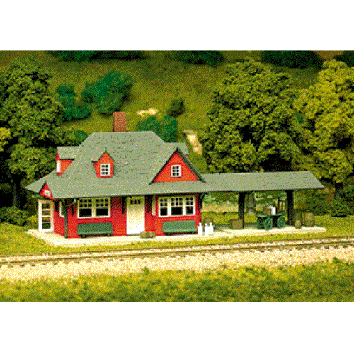 Atlas 706 HO Scale PASSENGER STATION KIT HH - Picture 1 of 1