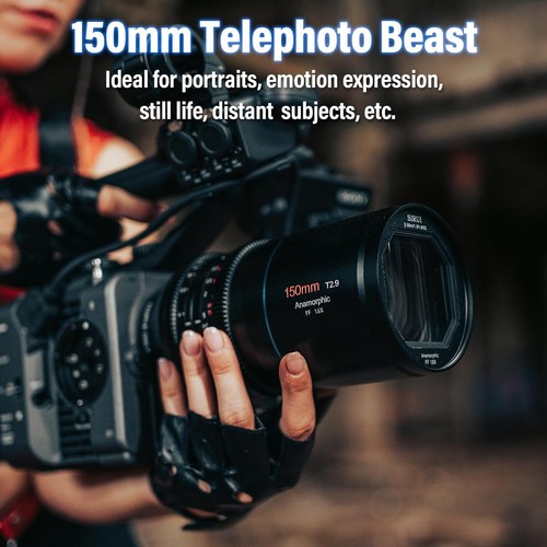 SIRUI Venus 150mm T2.9 1.6X Full Frame Anamorphic Lens For Leica Panasonic Sigma - Picture 9 of 12