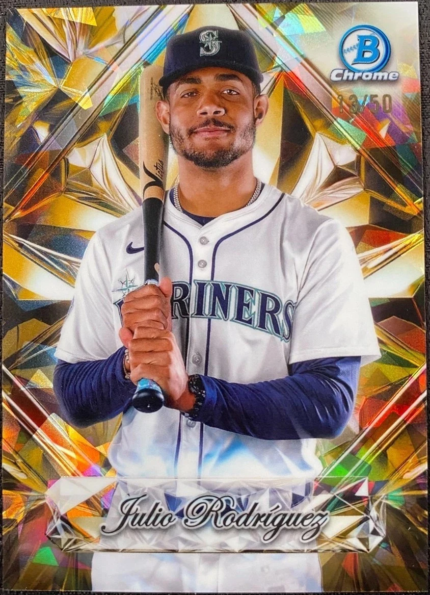 2025 Bowman Chrome Sapphire Edition - Julio Rodriguez #SS-10 for