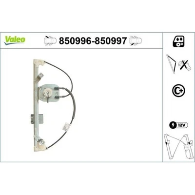 1x Lève-vitre VALEO 850996 convient pour FORD - Photo 1/2